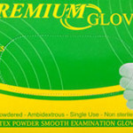 Latex-Powder-Smooth-Examination-Gloves
